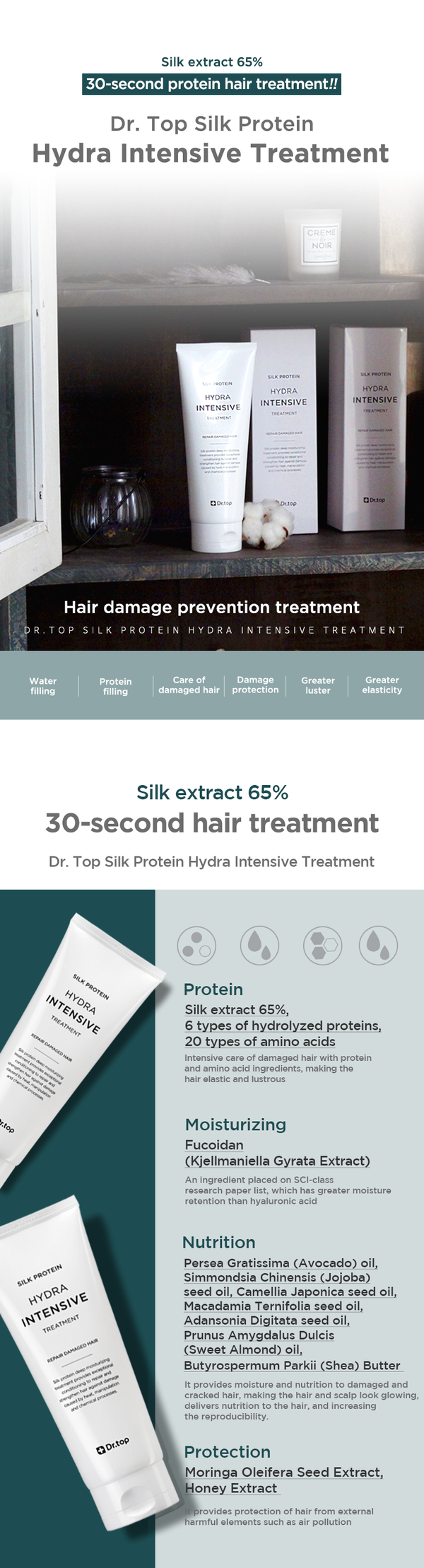 DR. TOP SILK PROTEIN HYDRA INTENSIVE TREATMENT